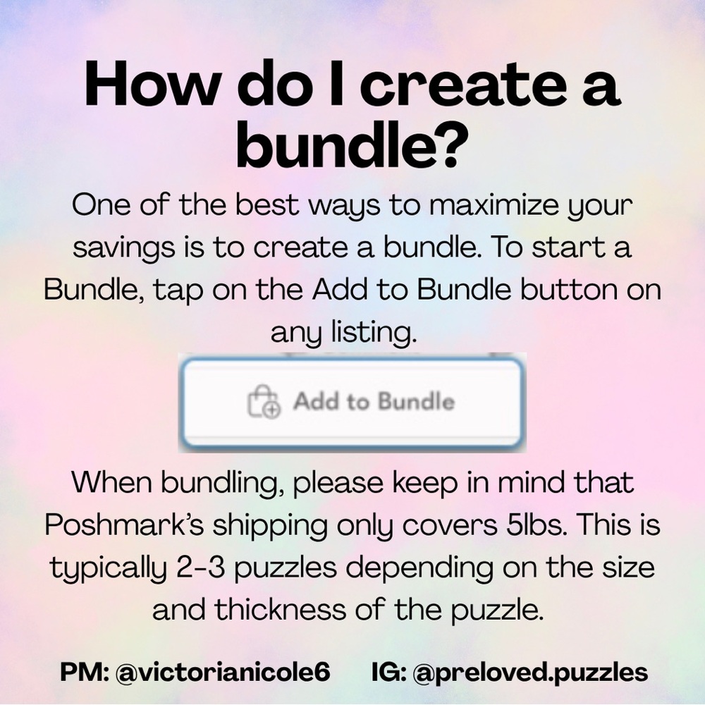 Preloved Puzzle Sale FAQ